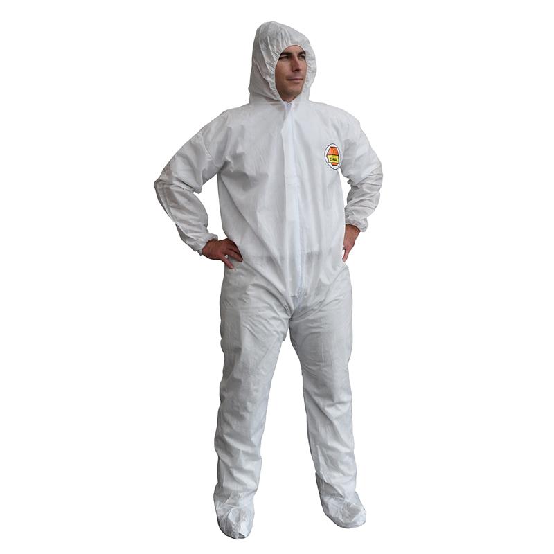 CMAX SMS COVERALL HOOD AND BOOTS - Disposable Apparel and Accessories